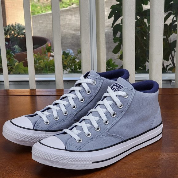 Converse Men's CTAS Malden Street Mid Canvas A04470F Heirloom Silver - Picture 12 of 12